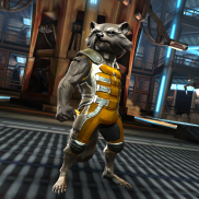 Screenshot: Rocket Raccoon Marvel Contest of Champions